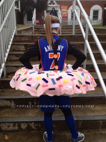 Coolest Dunkin Doughnut Costume for a Girl