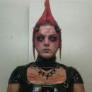 Last-Minute DIY Halloween Costume: Possessed/Demon Chick