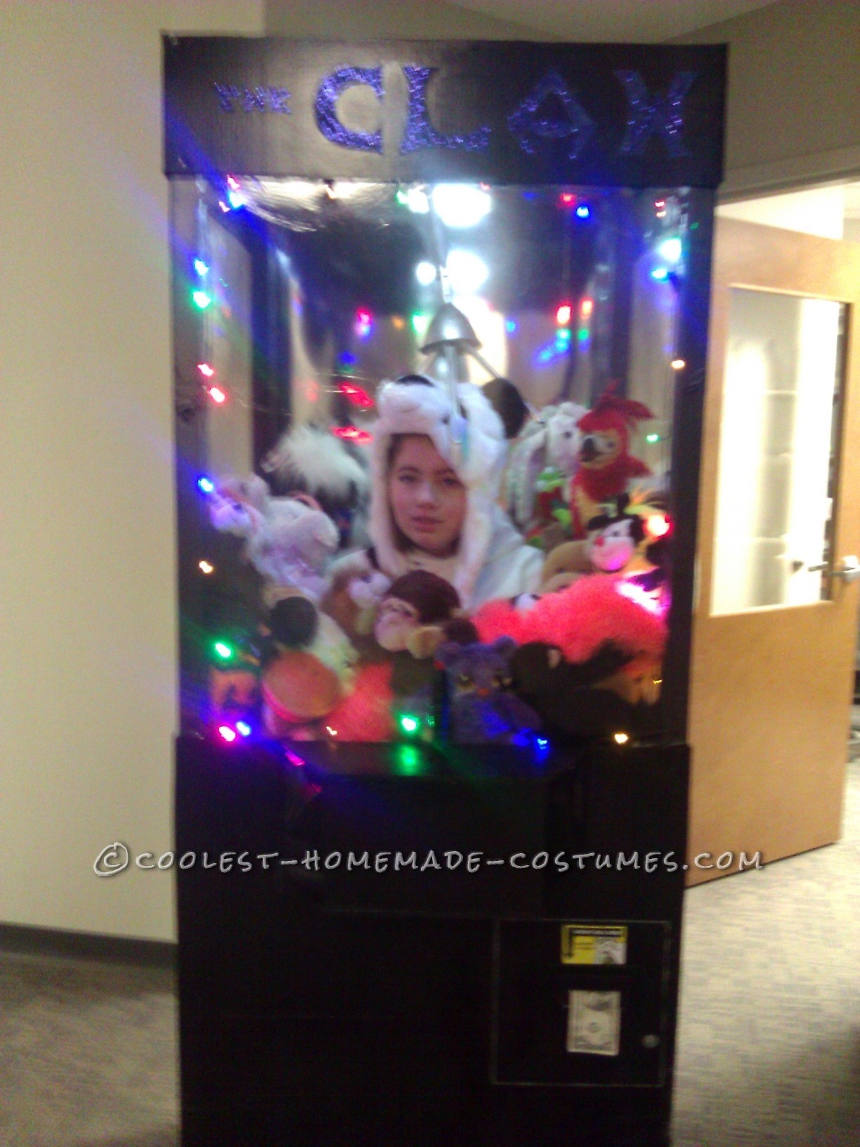 Awesome Homemade Costume Idea: The Claw Machine