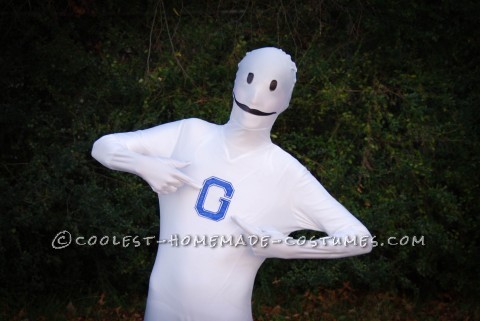 The Greendale Human Being in a Morph Suit