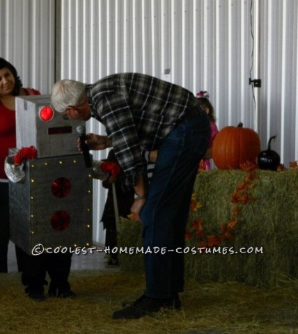 The Radical Robot Homemade Costume Idea for a Boy