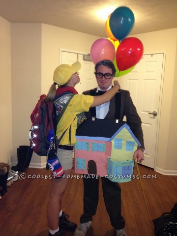 Coolest UP! Carl Fredricksen and Russell Couple Costume