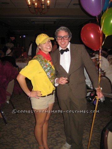 Coolest UP! Carl Fredricksen and Russell Couple Costume