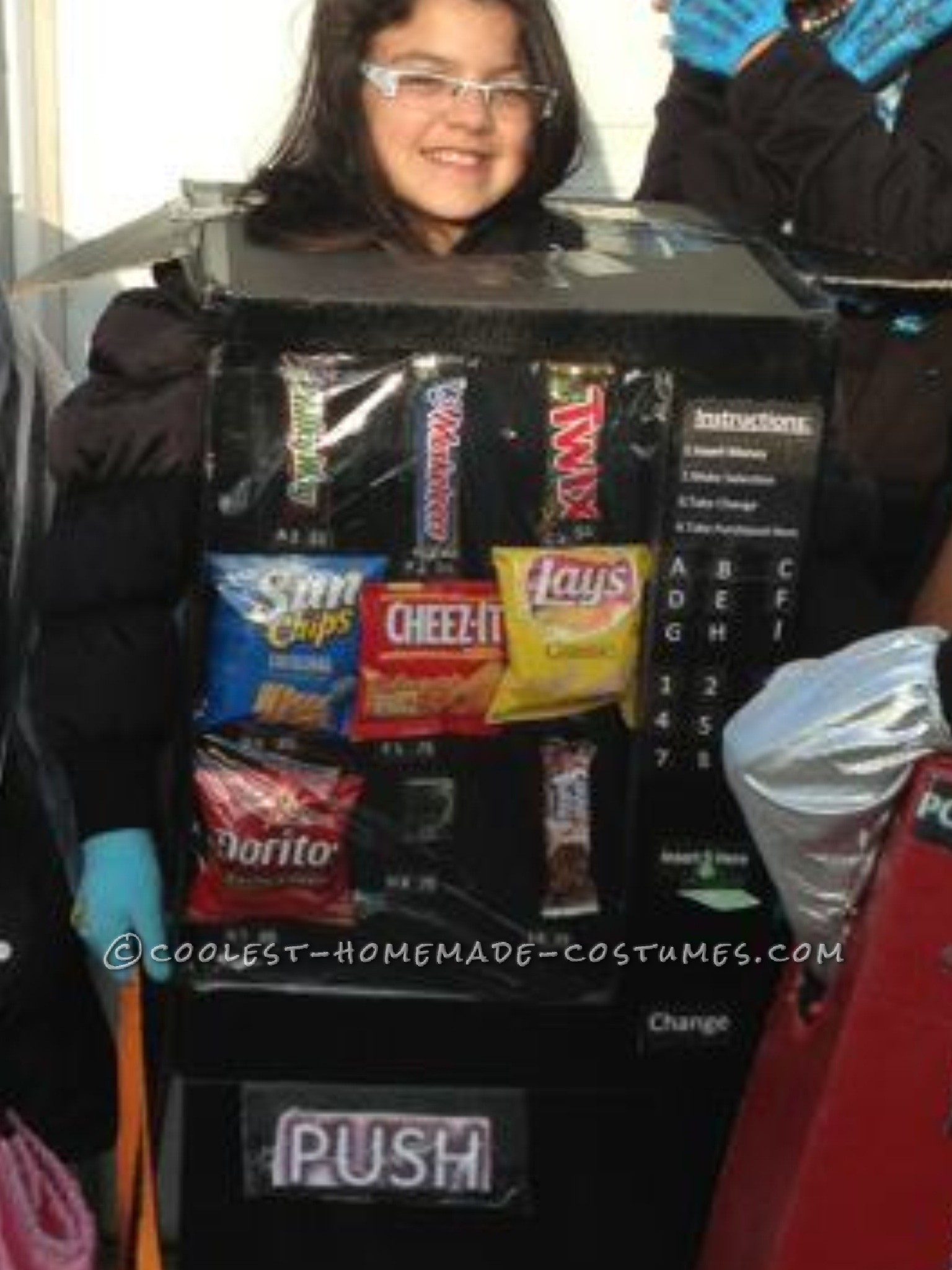 Coolest Homemade Vending Machine Costume