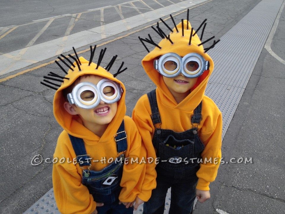 1st-Place Homemade Minion Costumes for $25.00
