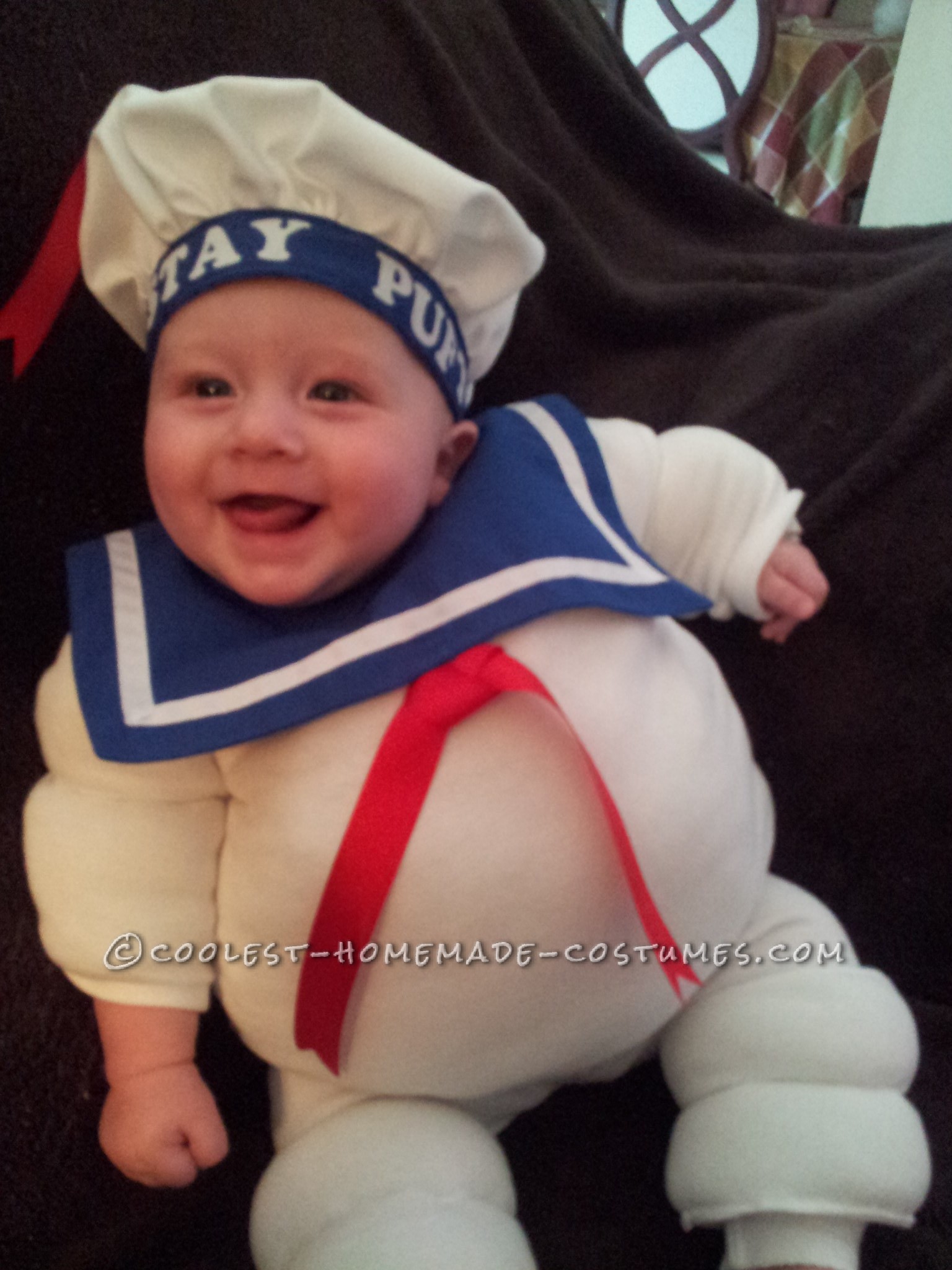 Adorable Baby Stay Puft Marshmallow Man Costume