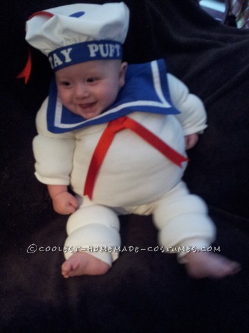 Adorable Baby Stay Puft Marshmallow Man Costume