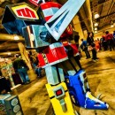Amazing Seven Foot Tall Mighty Megazord Costume