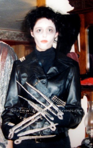 Homemade Adult Edward Scissorhands Costume