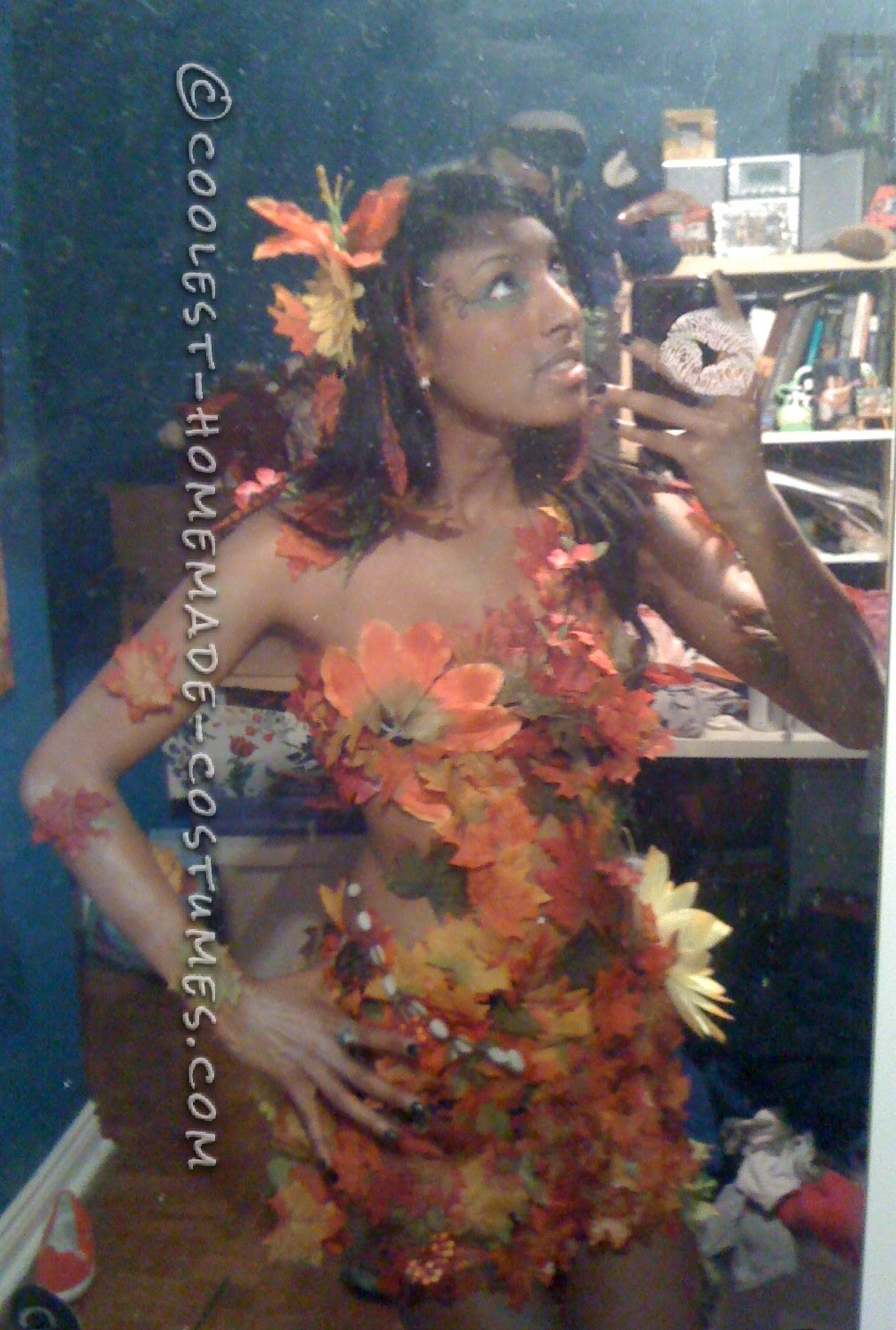 Sexy DIY Costume Idea: Autumn Tree Nymph