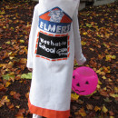 Cool Homemade Elmer's Glue Stick Costume for a Girl