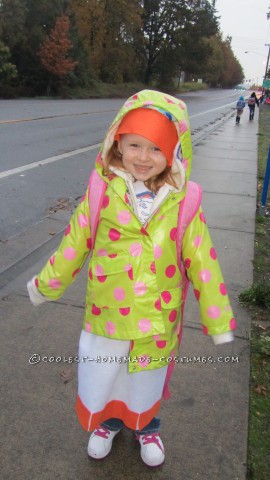 Cool Homemade Elmer's Glue Stick Costume for a Girl