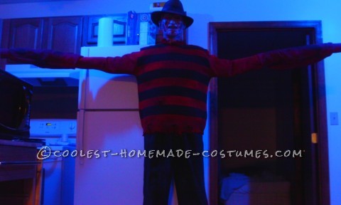 Creepy Nightmare on Elm Street Freddy Krueger Costume