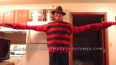 Creepy Nightmare on Elm Street Freddy Krueger Costume