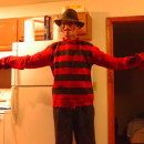 Creepy Nightmare on Elm Street Freddy Krueger Costume