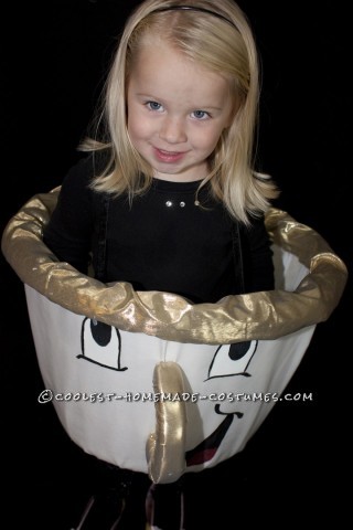 Cool Homemade Costume for a Girl: A Very Determined Little Chip