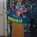 Aloha Baby Snow Globe Costume Designed and Made by a 7th Grader