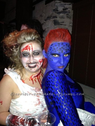 Amazing Homemade Mystique Costume