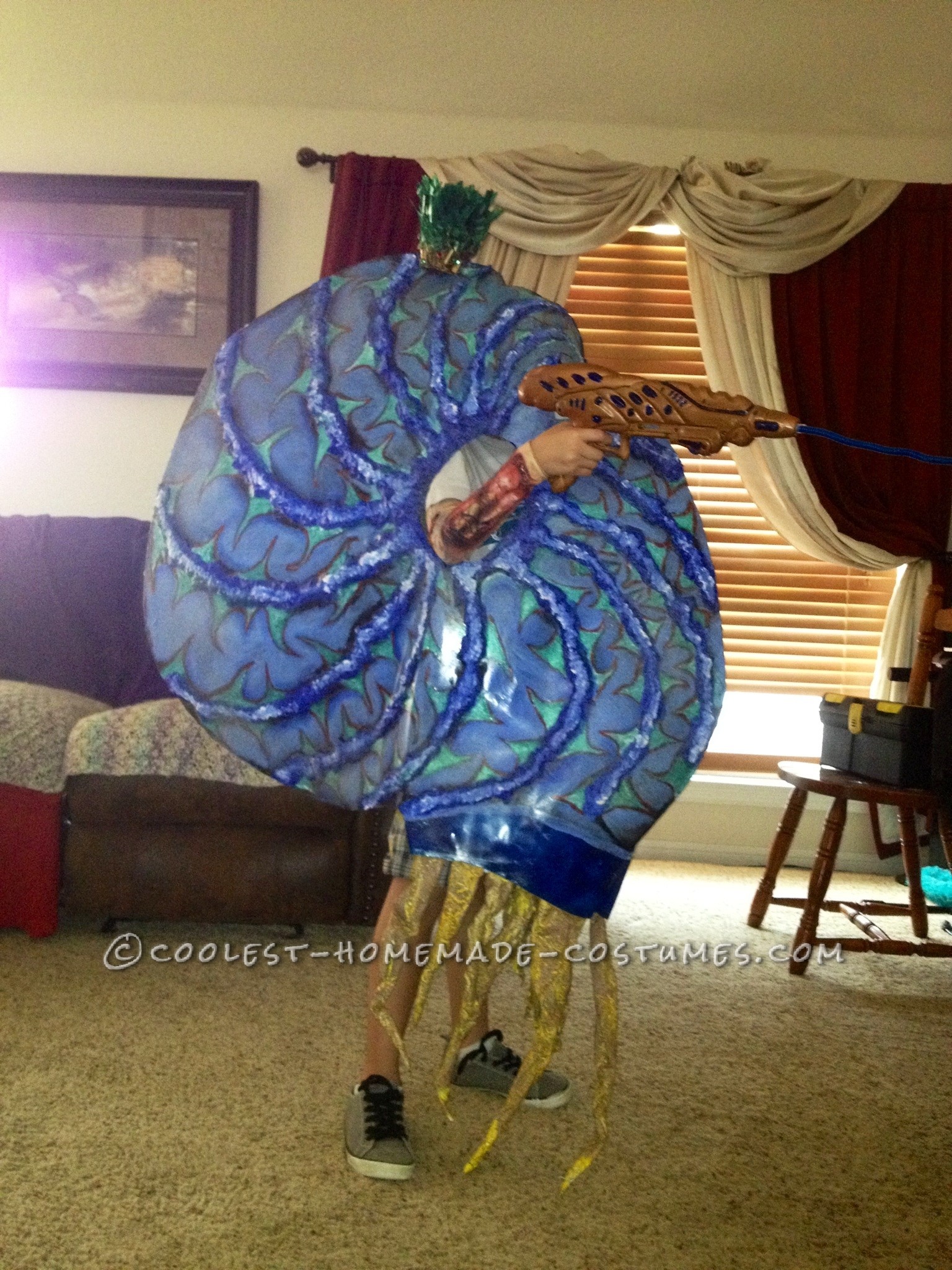 Original Homemade Costume Idea: Ammonite King