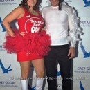 Cool Homemade Couple Costume Idea: Mr. Owl and Tootsie Pop