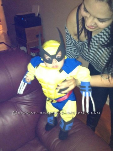 Awesome Baby Wolverine Costume
