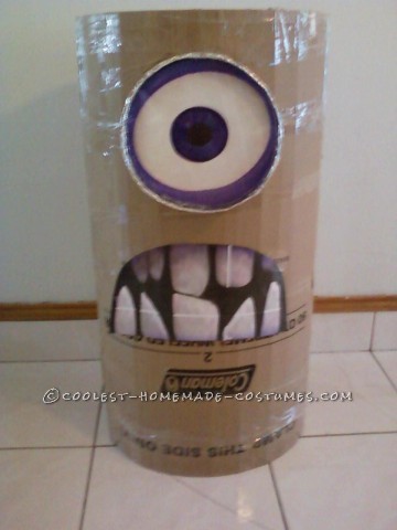 Awesome Homemade Purple Minion Costume