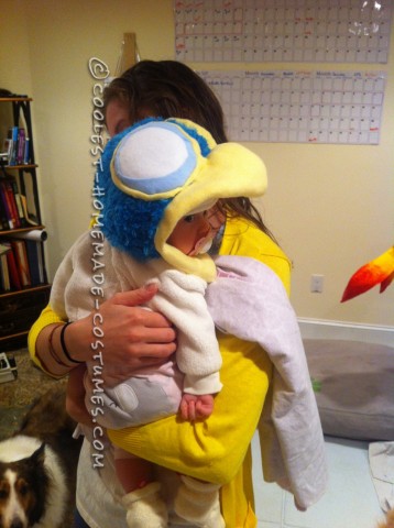 Cool Homemade Baby Snipe Costume from the movie UP!