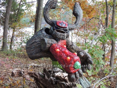 Awesome Tree Rex (Skylanders) Costume for a 5 Year Old Boy