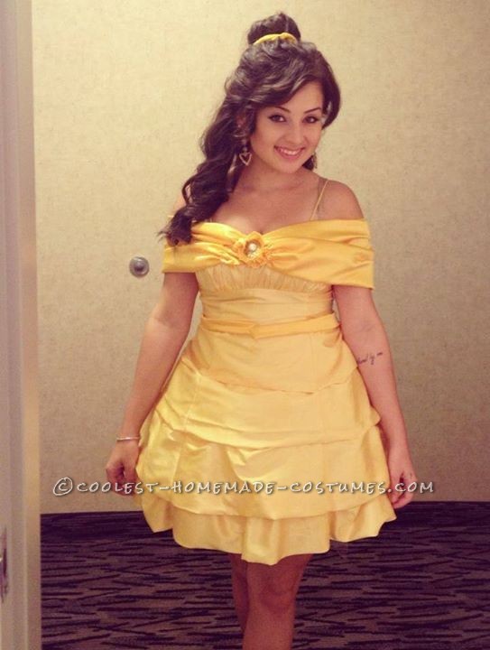 Beautiful Homemade Costume Idea: Beauty and the Beast's Princess Belle