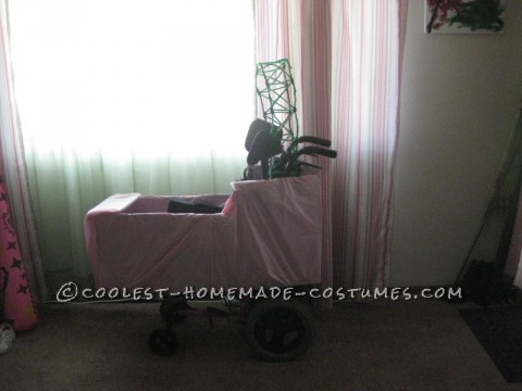 Awesome Bee Flower Wheelchair Car Costume