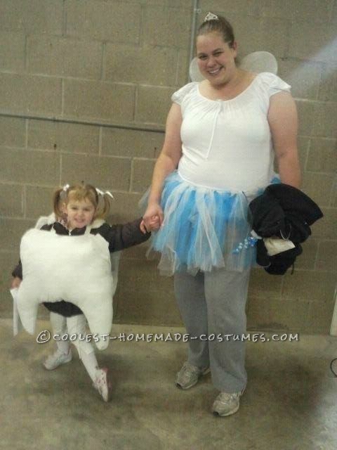 Best Ever Tooth Fairy and Tooth Mom and Daughter Couple Costume