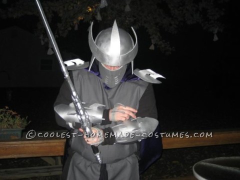 Original DIY Couple Costume: Ninja Turtle and Shredder