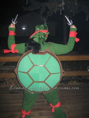 Original DIY Couple Costume: Ninja Turtle and Shredder