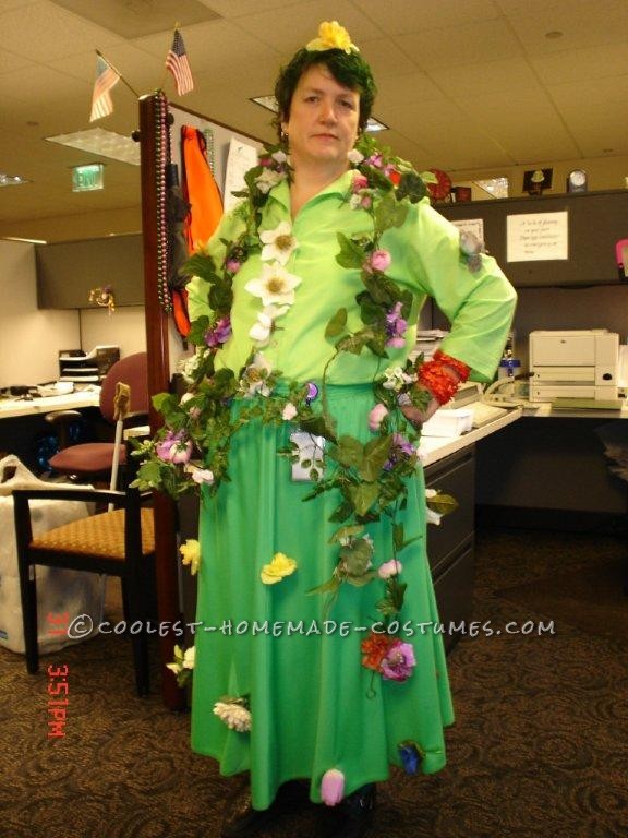 Funny "Blooming Idiot" Homemade Costume