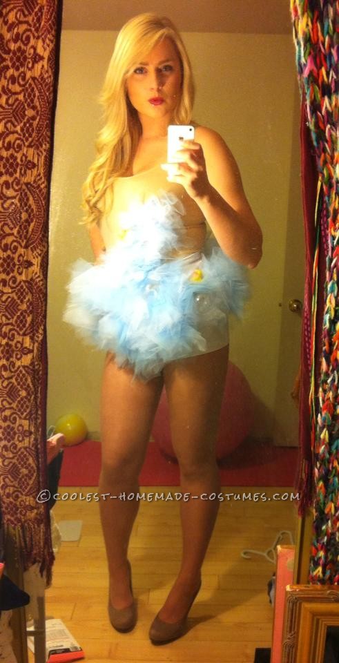 Sexy "Bubble Trouble" Costume Idea for a Woman