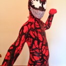 Coolest Homemade Carnage (Spiderman Villain) Costume