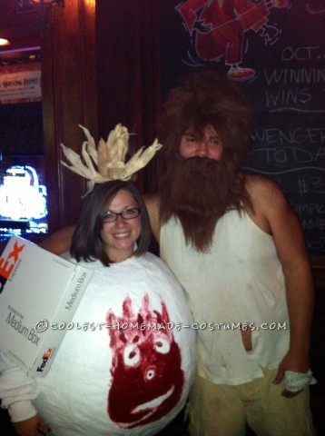 Unique Castaway Couple Costume