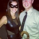 Sexy Catwoman and Riddler Homemade Couples Costume