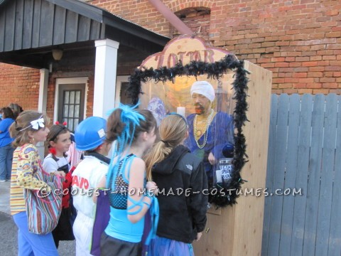 Cheap and Easy Zoltar Fortune Telling Costume