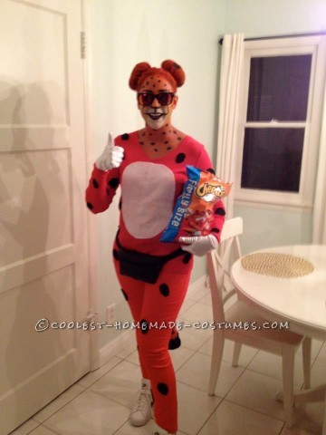 Cool Homemade Halloween Costume Idea: Chester the Cheetos Cheetah