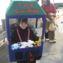 Cool Homemade Claw Machine Costume for a Boy