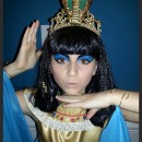Homemade Cleopatra Queen of the Nile Costume for a Girl