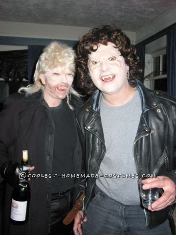 Coolest Michael vs David Couples Costume from "The Lost Boys" Movie