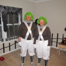 Coolest Homemade Oompa Loompa Couple Halloween Costume