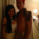 Coolest Father and Daughter Pocahontas and Chief Powhatan Couple Costume