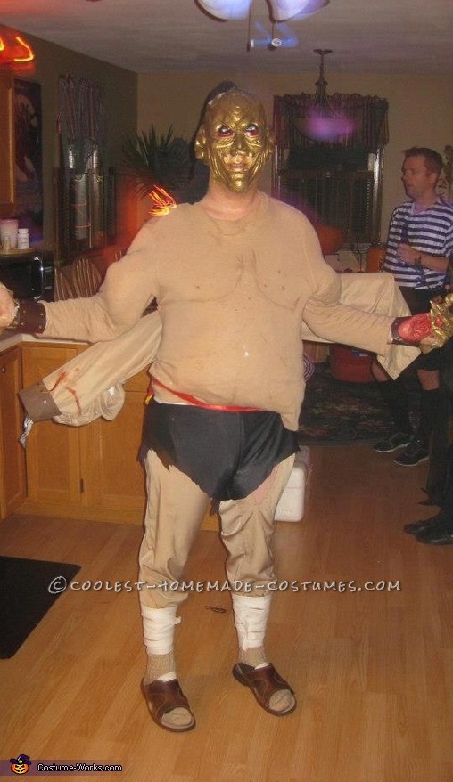 Coolest Handmade Goro Costume from Mortal Kombat