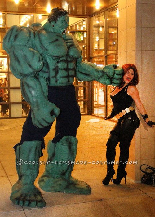 A HULK of a Homemade Costume!