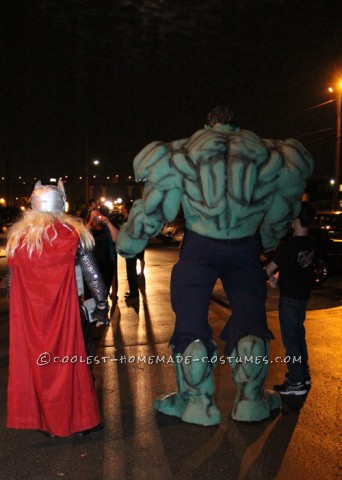 A HULK of a Homemade Costume!