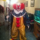 Coolest Homemade Pennywise the Clown Costume