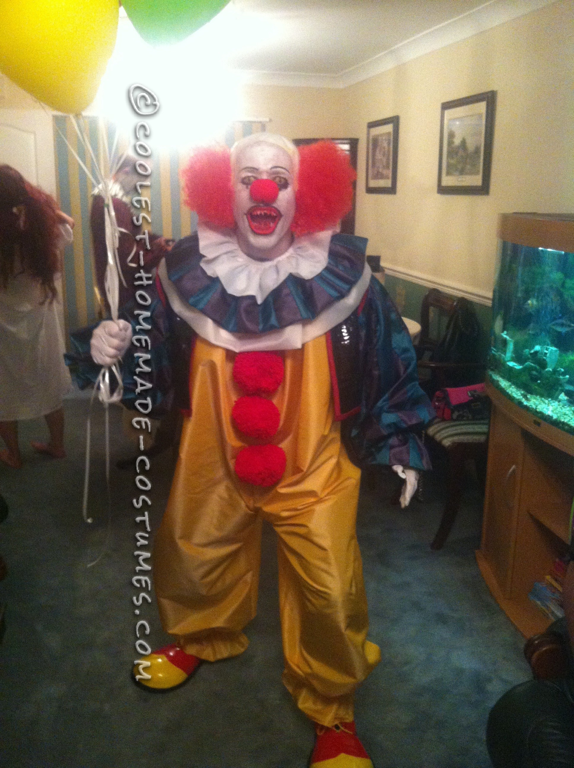 Coolest Homemade Pennywise the Clown Costume